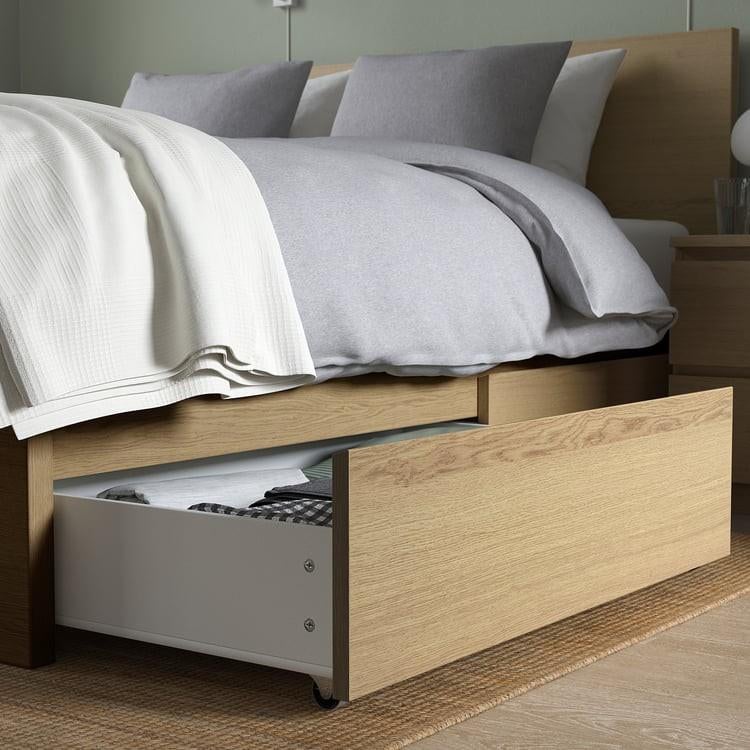 Bed van 1m40 op 2m, Huis en Inrichting, Slaapkamer | Bedden, Ophalen