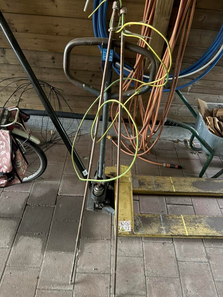 Koper staaf voor elektricteitskast, aarding, Doe-het-zelf en Bouw, Ophalen, Zo goed als nieuw