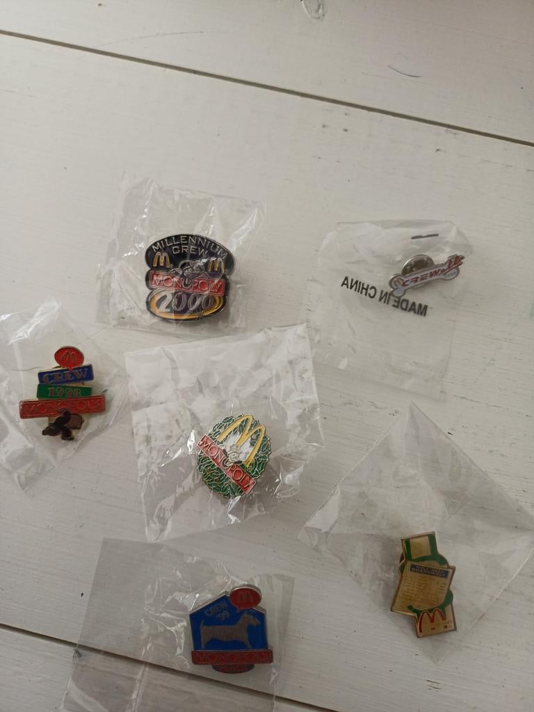 Set d'épingles Monopoly, Enlèvement ou Envoi