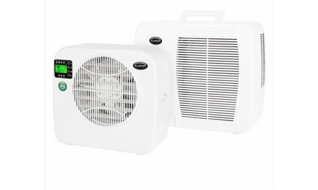 Eurom AC2401- Caravan Airco -Wit, Elektronische apparatuur, Airco's, Ophalen, Gebruikt, Minder dan 60 m³, 3 snelheden of meer