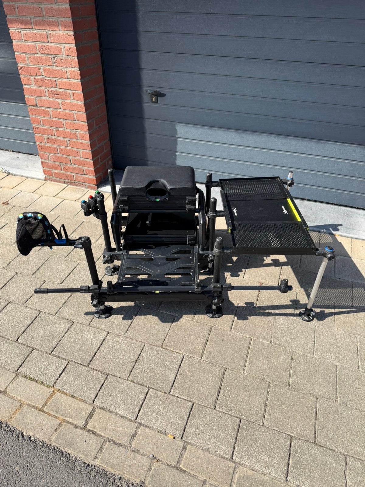 Matrix S36 PRO BLACK visbak met extra onderdelen, Ophalen, Zo goed als nieuw