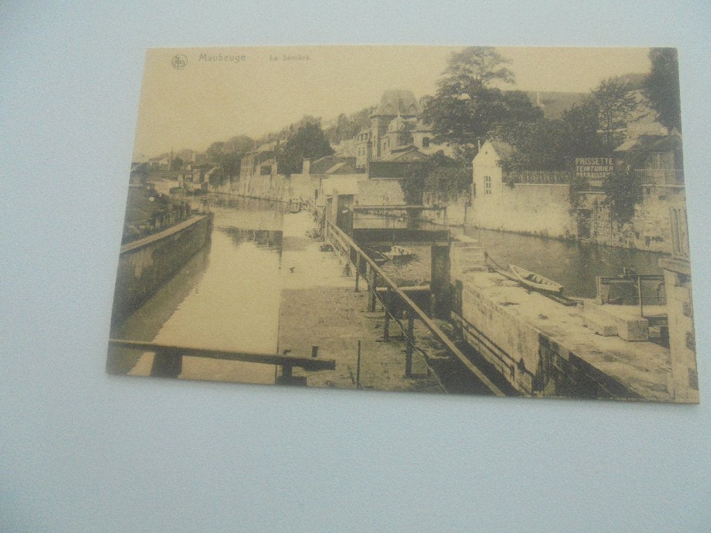maubeuge-la sambre, Enlèvement ou Envoi, 1940 à 1960, Non affranchie, Hainaut