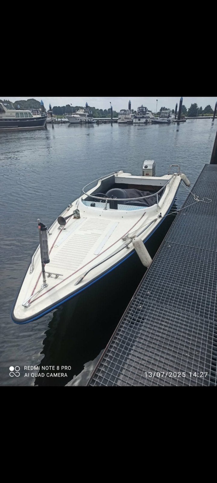 Speedboot, Watersport en Boten, Ophalen of Verzenden, Buitenboordmotor