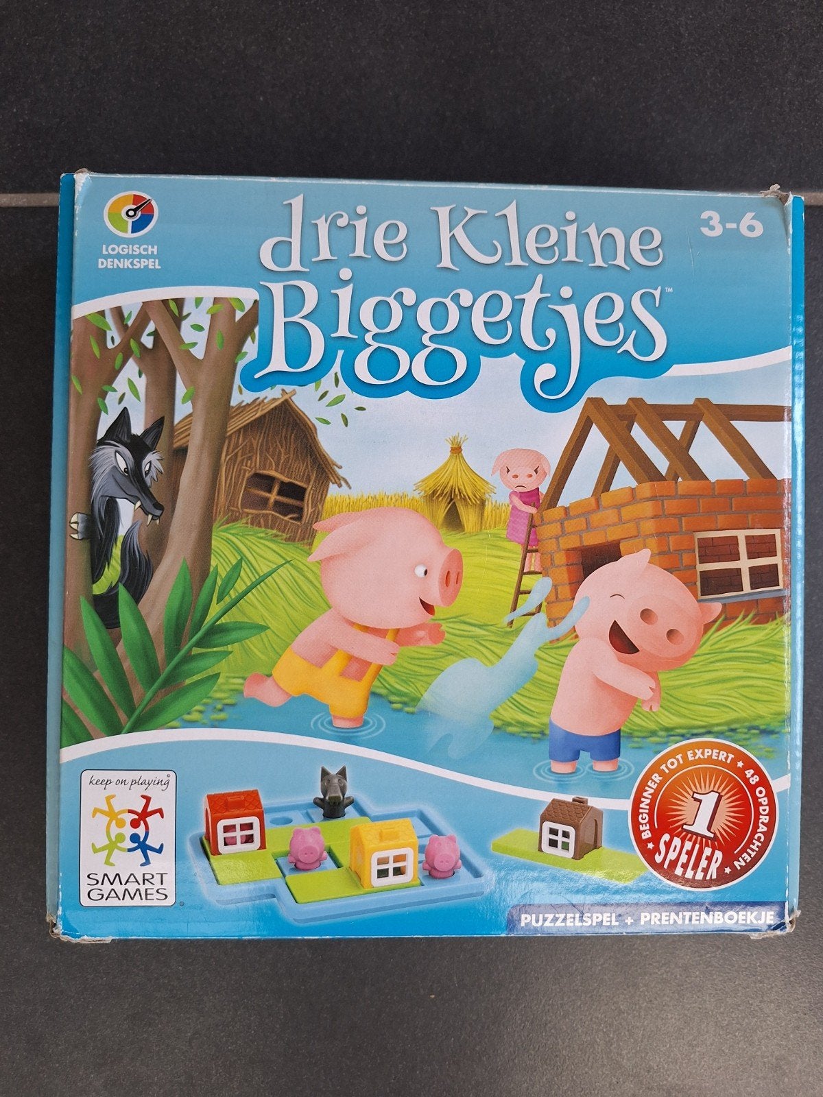 Drie Kleine Biggetjes spel, Ophalen, Gebruikt, Smart games