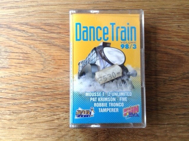 muziekcassette dance train, Ophalen of Verzenden, Overige genres, 1 bandje, Origineel