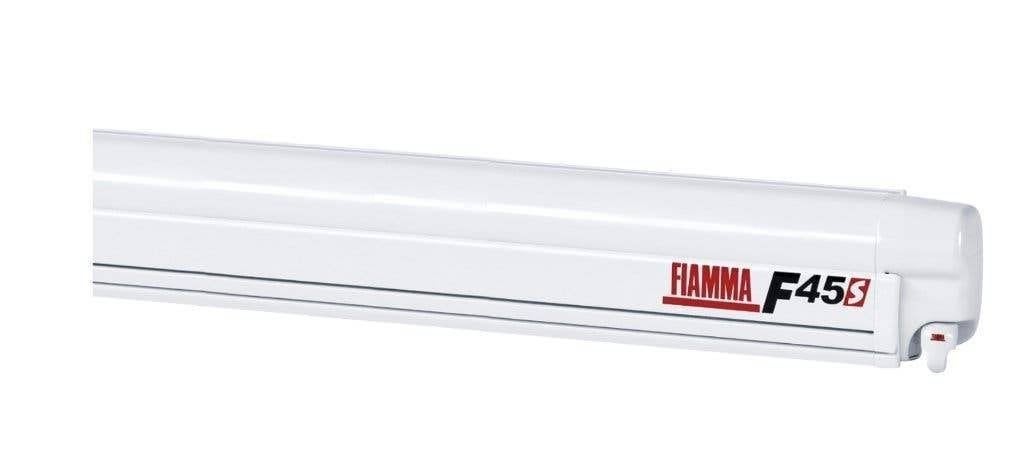 Fiamma F45s 400 luifel Polar White / Royal Grey - Nieuw, Caravans en Kamperen, Ophalen, Nieuw, Fiamma