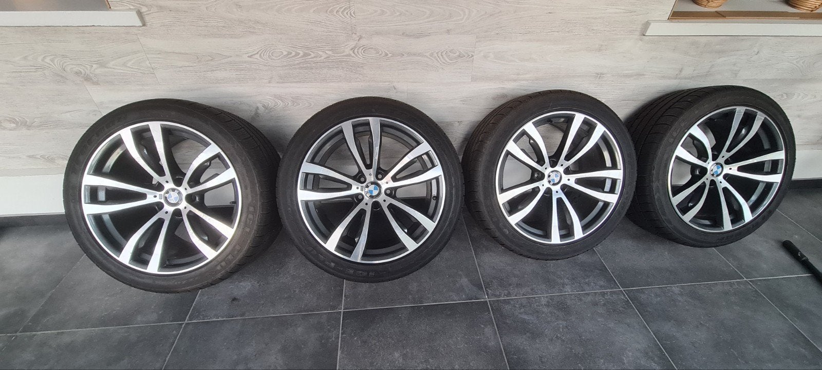 Originele breedset 20" velgen voor BMW X5 X6, Enlèvement, Pneus hiver, Jante(s)