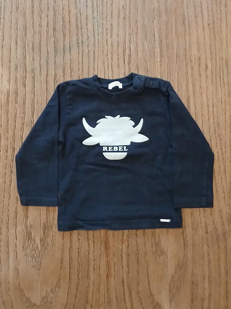 Gymp Longsleeve "Rebel" - Maat 68 - Donkerblauw, Enfants & Bébés, Vêtements de bébé | Taille 68, Utilisé, Garçon, Chemisette ou Manches longues