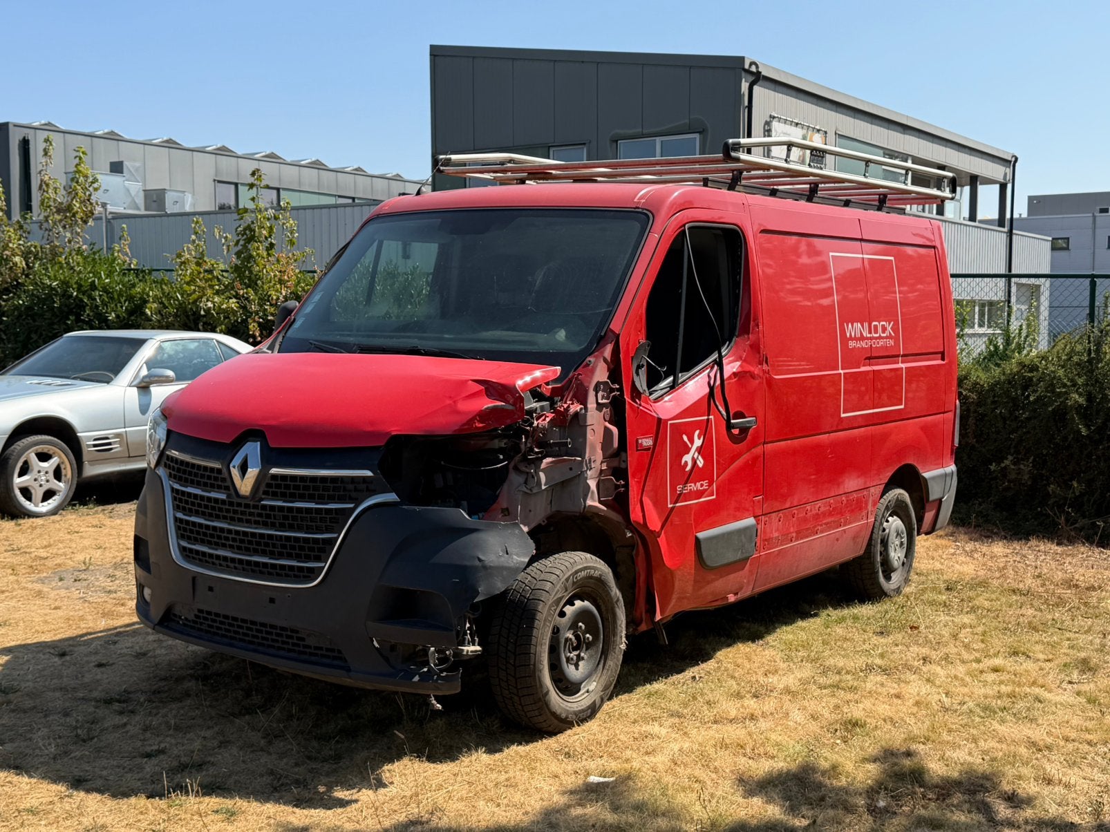 Acident renault master 2020 l1h2, Autos, Renault, Rouge, Achat, Euro 6, 3 places