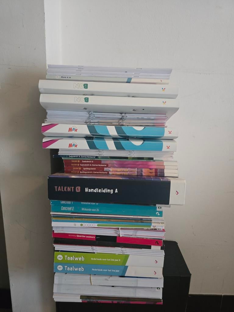 Schoolboeken lagere school en 1e graad B stroom, Boeken, Schoolboeken, Ophalen