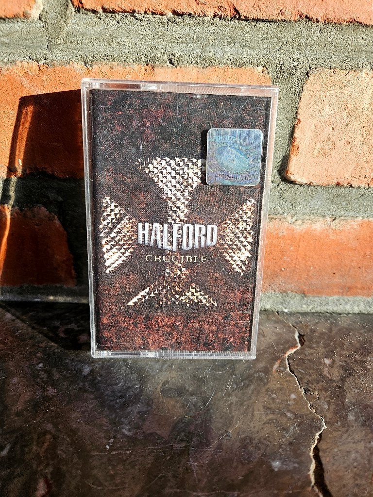 Halford – Crucible cassette | heavy metal | 90s, Cd's en Dvd's, Cassettebandjes, Ophalen of Verzenden, Zo goed als nieuw, Origineel