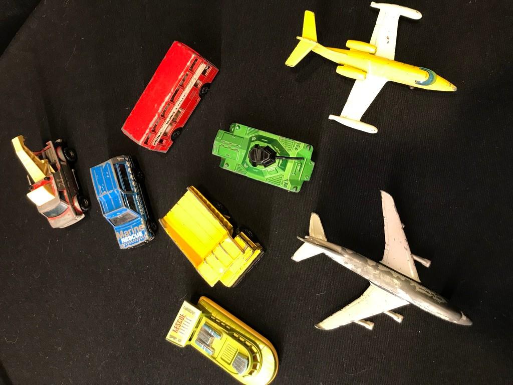 Set vintage MATCHBOX, Enlèvement ou Envoi, Utilisé, Voiture, Matchbox