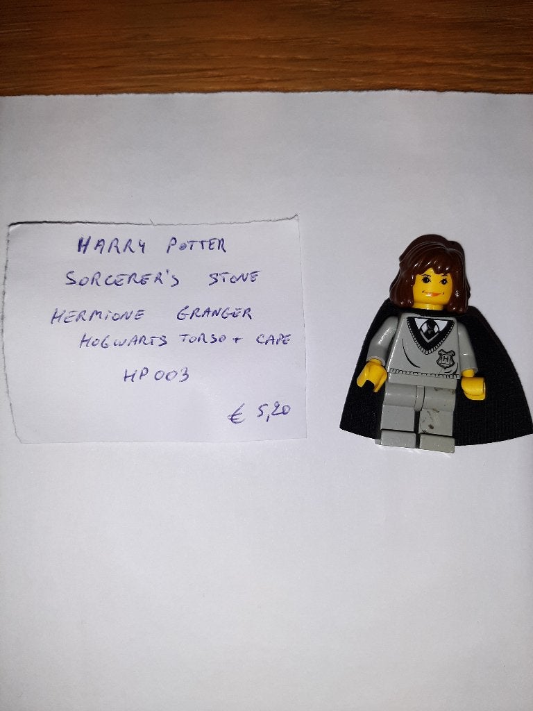LEGO Minifig Harry Potter - hp003 Hermione Granger, Enlèvement ou Envoi, Lego, Harry Potter, Comme neuf