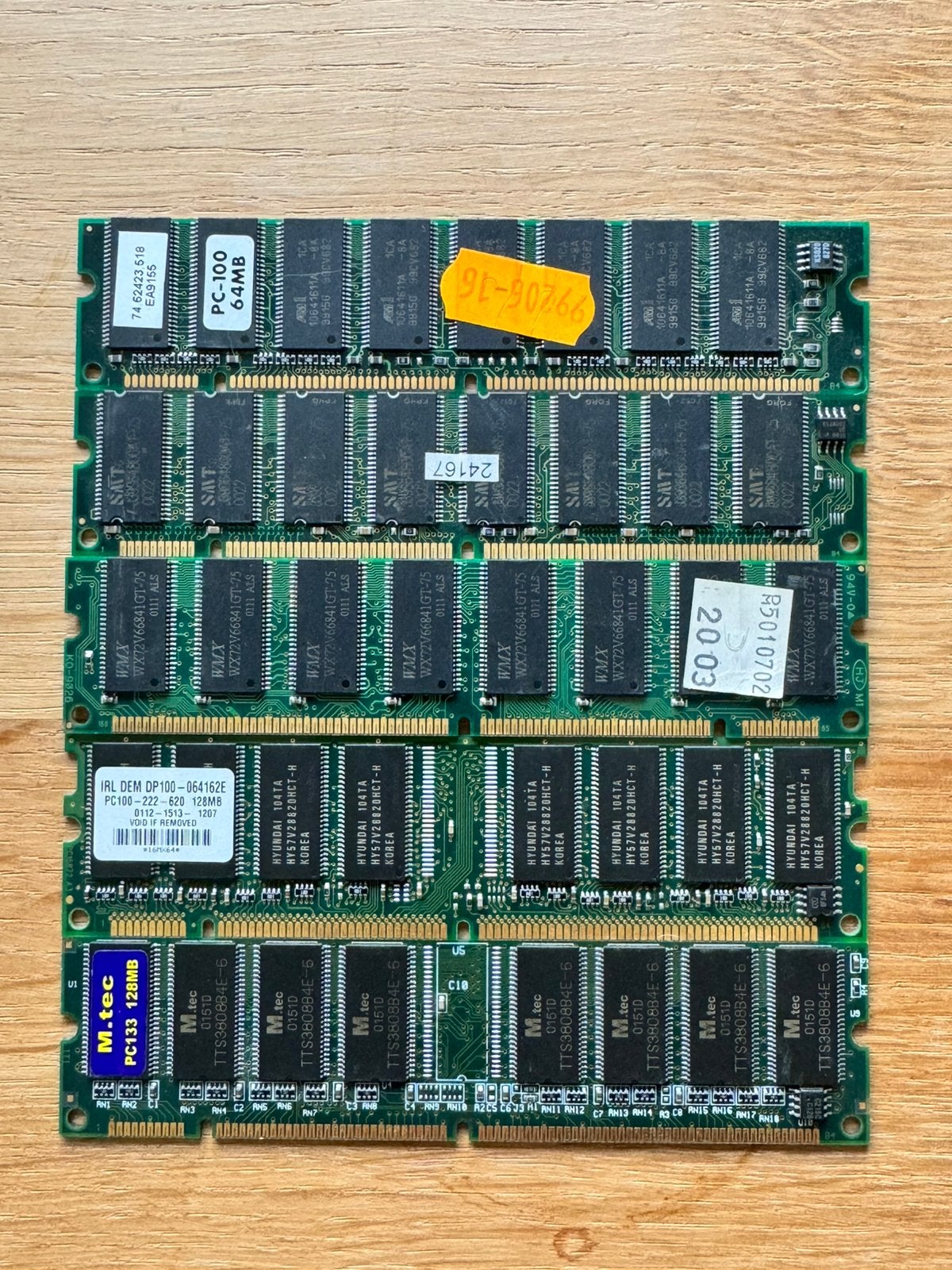 RAM pour PC – SIMM, SDRAM, DDR, DDR2, DDR3, Computers en Software, RAM geheugen, Ophalen of Verzenden, Gebruikt, DDR