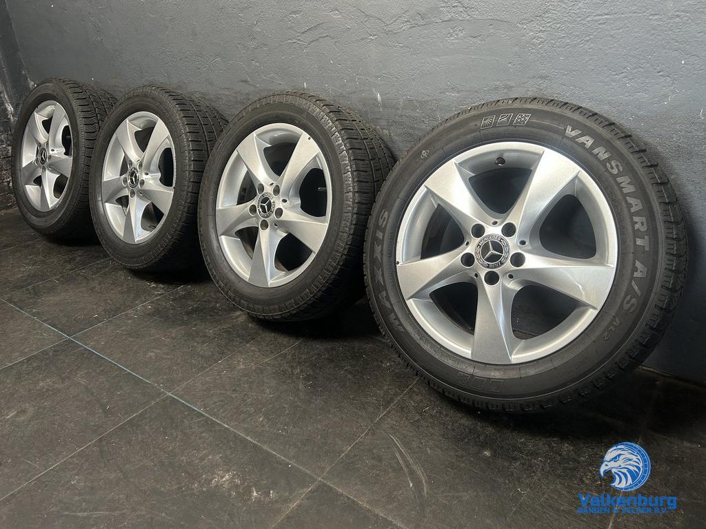 6.5mm! Originele Mercedes Vito V-Klasse W447 17 inch velgen, Pneus et Jantes, 4 Saisons, 17 pouces, Utilisé