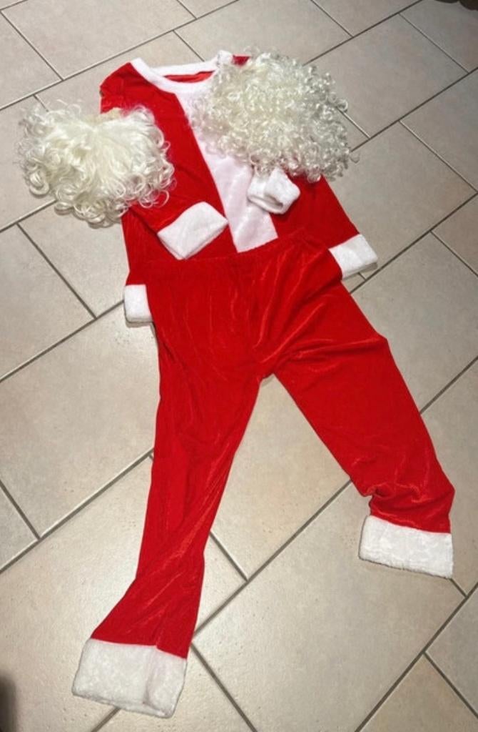 Kerstman Kostuum, Ophalen of Verzenden, Zo goed als nieuw