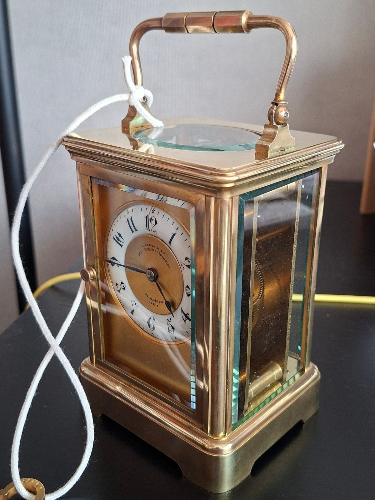 antique horloge d'officier L.LEROY et Cie/ match numbers, Antiquités & Art, Enlèvement ou Envoi