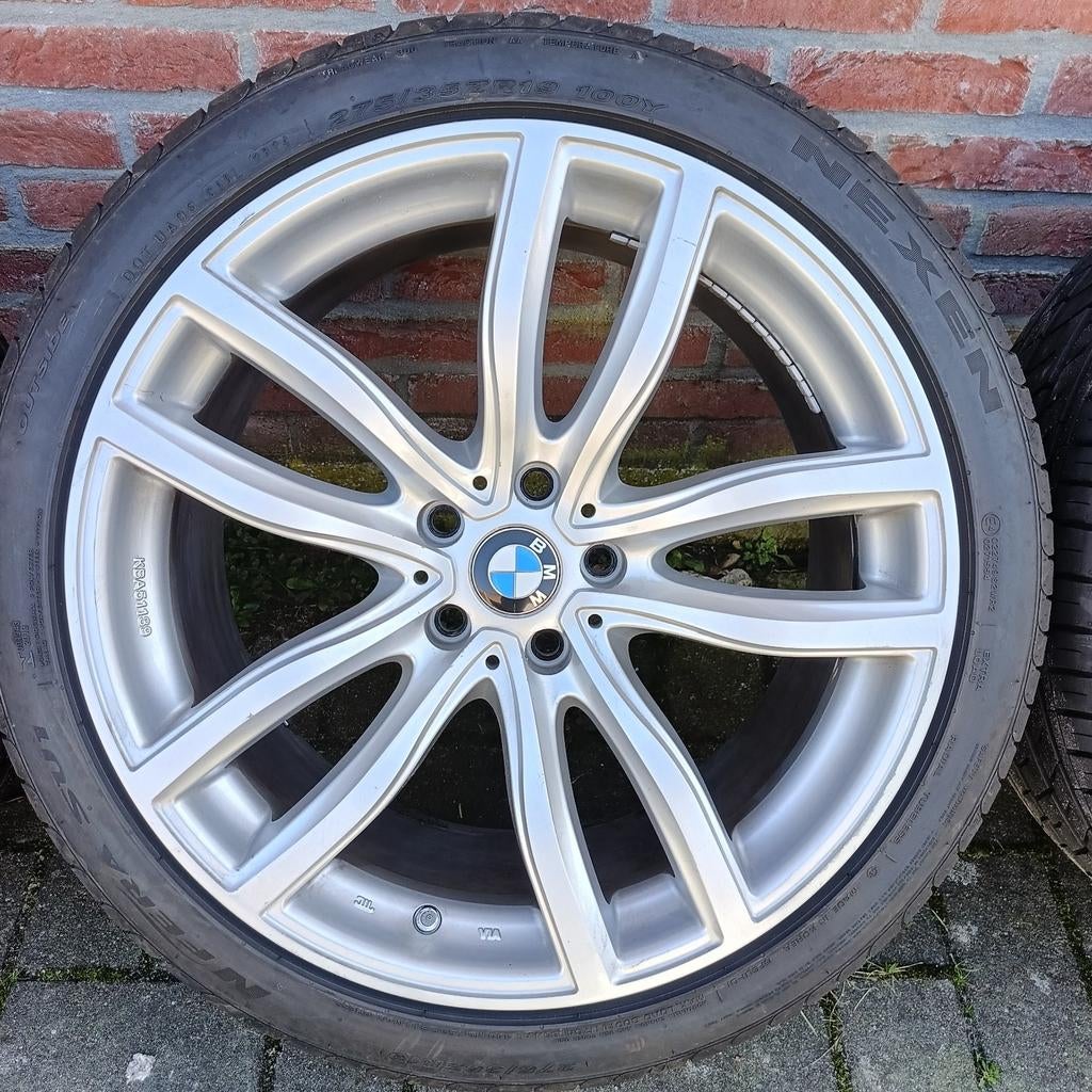 BMW Velgen en ZomerBanden 19inch, Neuf, Pneus et Jantes, 245 mm, Véhicule de tourisme