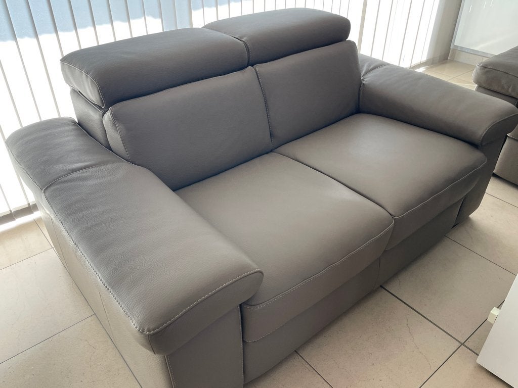 Lederen zetels, Huis en Inrichting, Zetels | Zetels, Ophalen, 100 tot 125 cm, 150 tot 200 cm, Tweepersoons