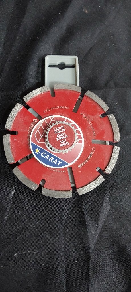CARAT CTA1253000 voegenfrees 125 mm, Bricolage & Construction, Enlèvement, Neuf, Meuleuse d'angle