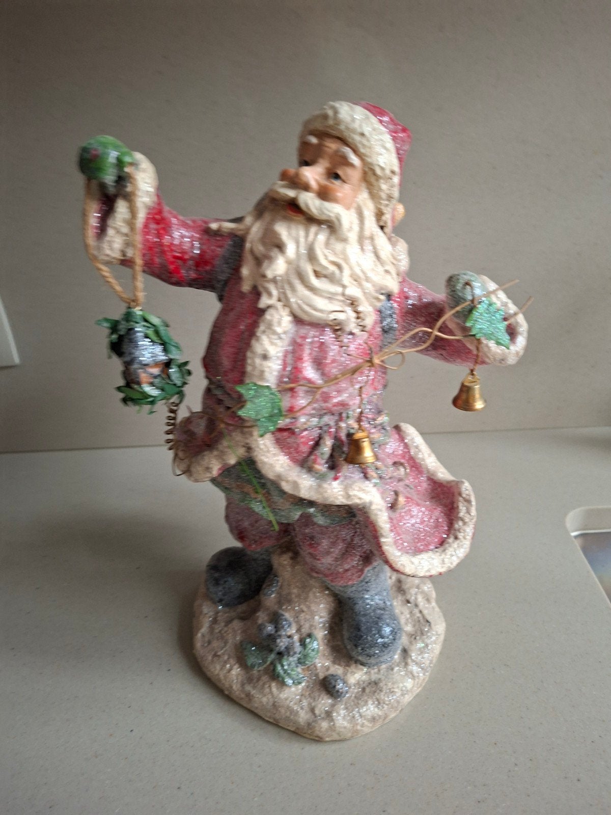 kerstman mooie staat 37cm hoogte, Ophalen