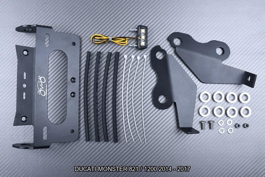 Kentekenplaathouder DUCATI MONSTER 821 / 1200 2014 - 2017, Ophalen of Verzenden, Nieuw