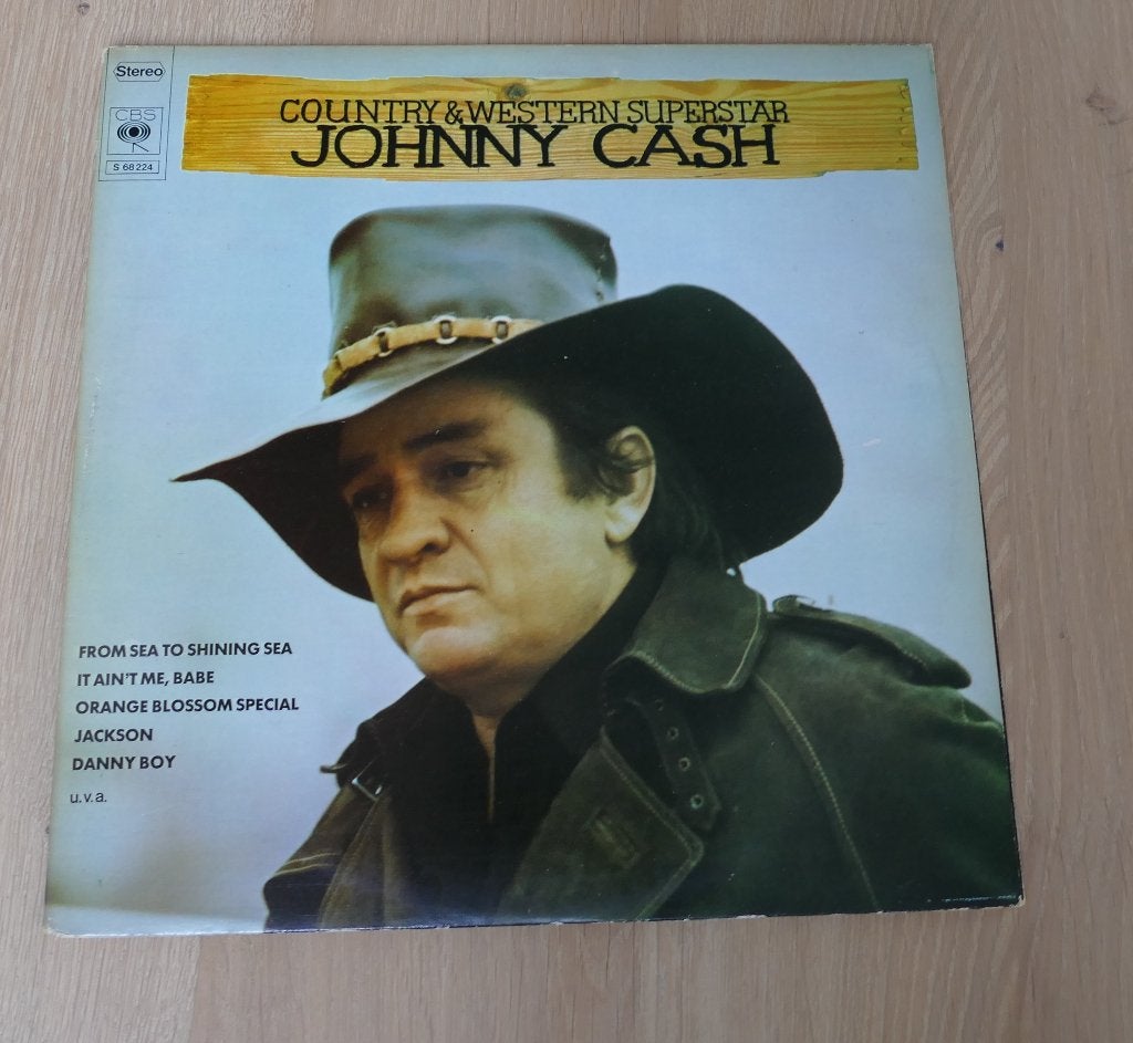 2LP Johnny Cash – Country & Western Superstar, LP, Ophalen of Verzenden, Zo goed als nieuw, 12 inch