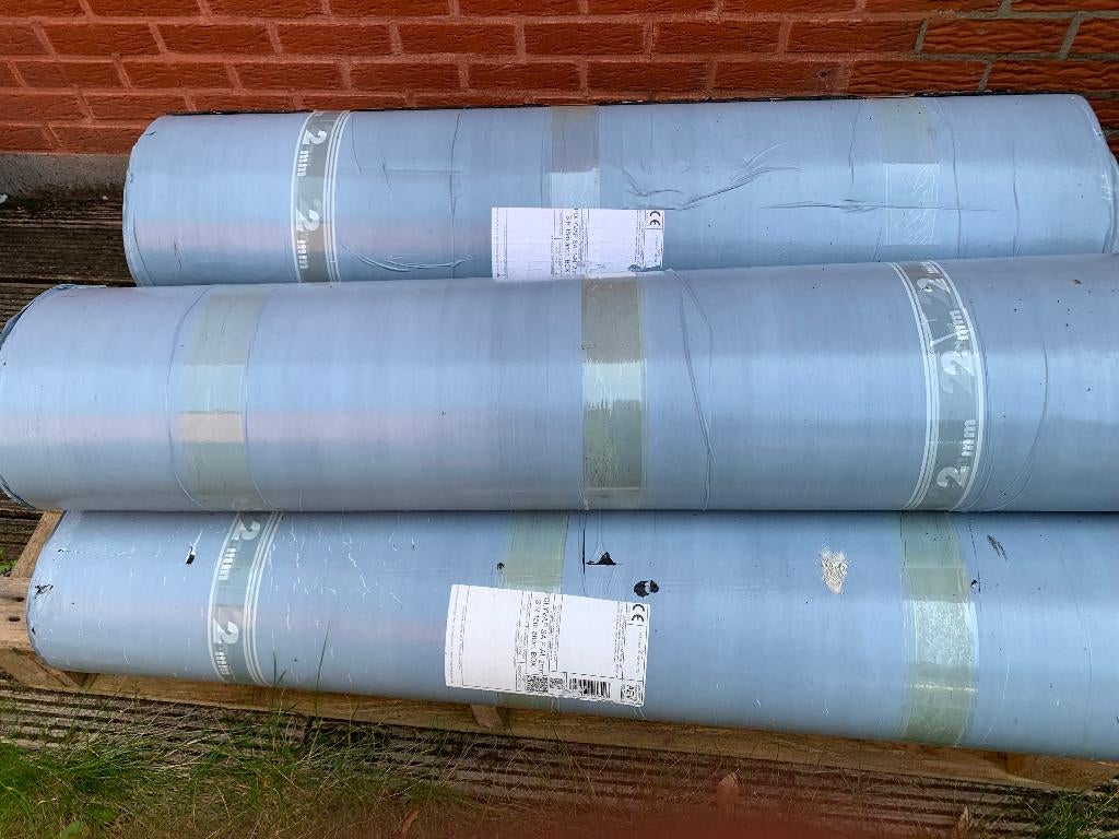 Polyvap dampscherm, Doe-het-zelf en Bouw, Isolatie en Afdichting, Zo goed als nieuw, Vloerisolatie, Dakisolatie, 15 m² of meer