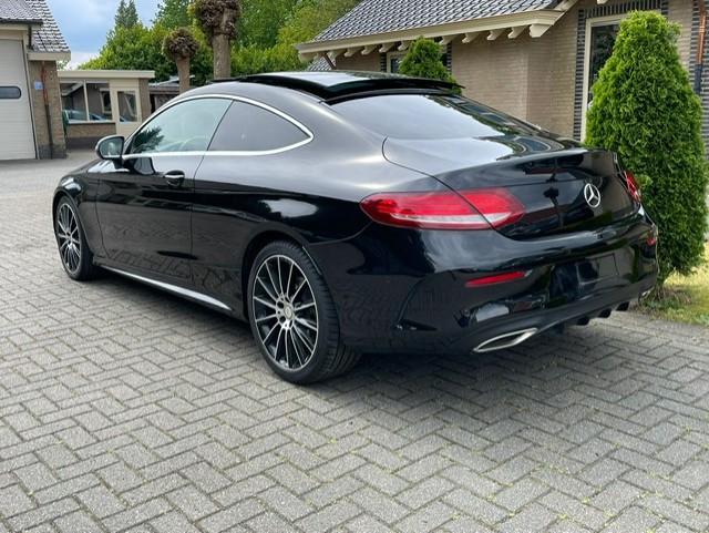Mercedes-Benz C-Klasse Coupé 200 AMG LINE PANORAMADAK NAVI, Autos, Cuir, Achat, 135 kW, Entreprise
