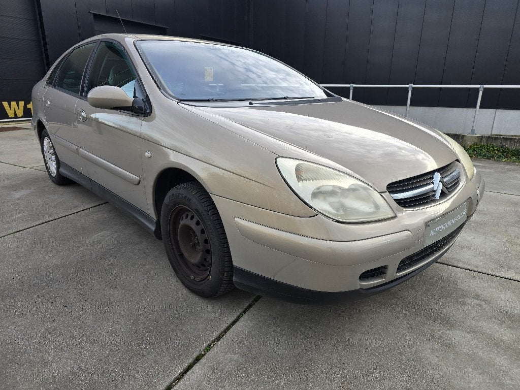 Citroen C5 2.0i Automaat 130.000 km Airco + Garantie, Autos, 100 kW, Argent ou Gris, Achat, Entreprise