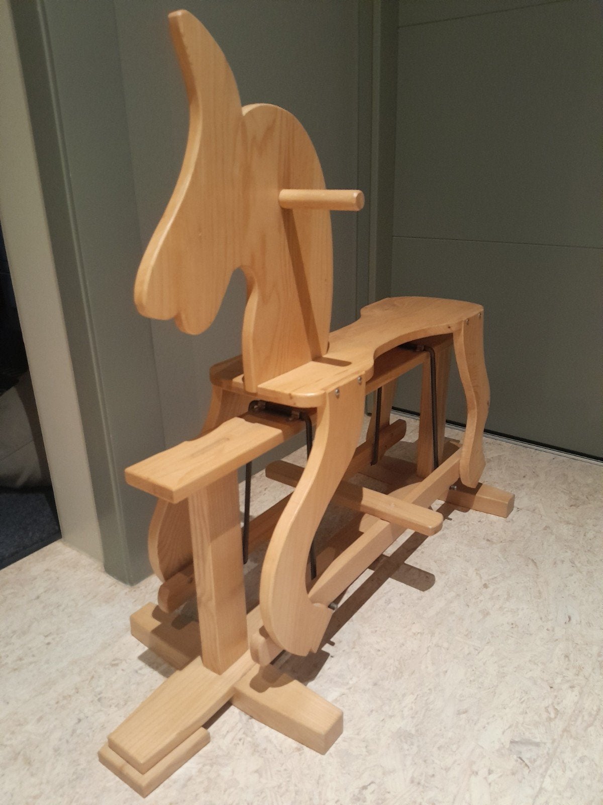 schommelpaard voor kleuters, Ophalen, Gebruikt