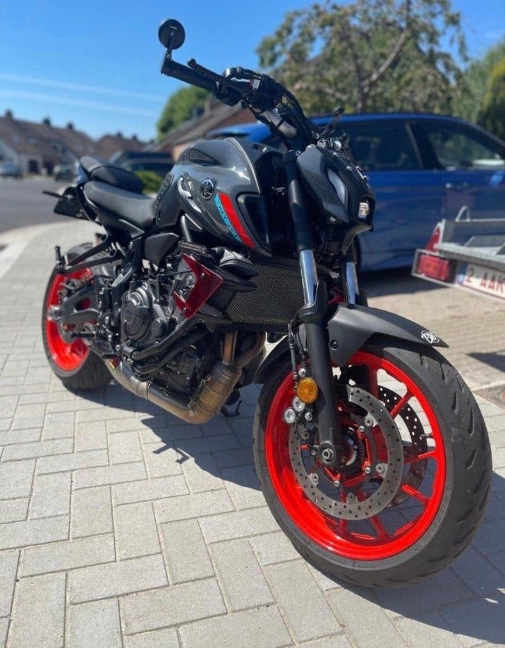 Yamaha mt07, 700 cc, Occasion, Motorrijbewijs A, 3 cilinders