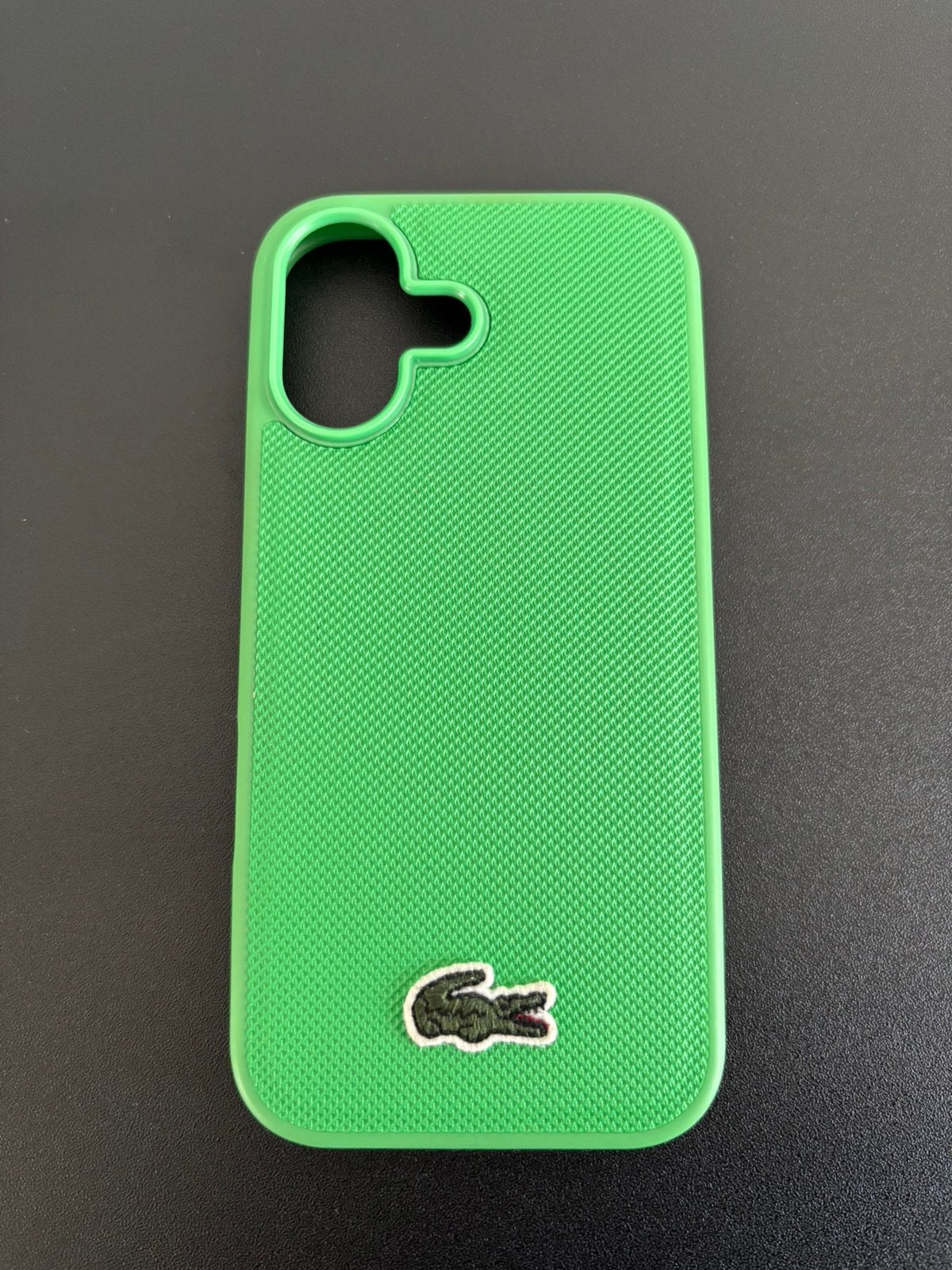 Lacoste iPhone 17 / 16 Designer Hoesje, Télécoms, IPhone 17, Vert, Reconditionné, Enlèvement