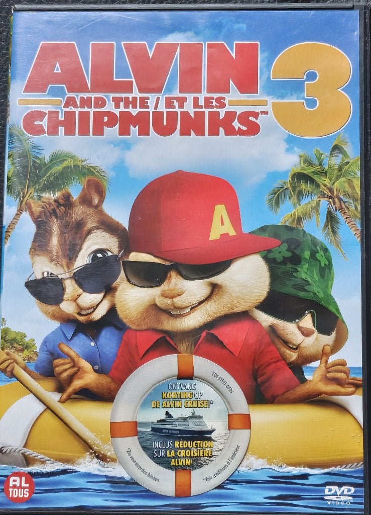 Alvin & the Chipmunks 3 (2011), Bonusmateriaal, Nederlands, Ophalen of Verzenden, Zo goed als nieuw