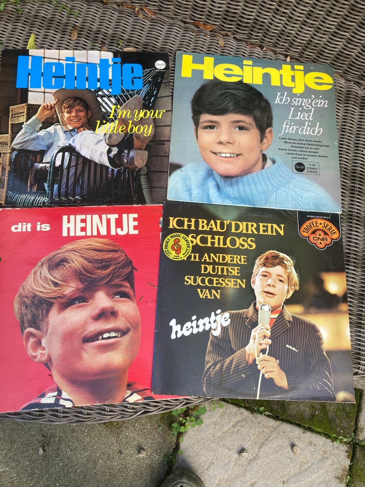 HEINTJE: 4 topLp’s samen €25, Cd's en Dvd's, Ophalen of Verzenden, Zo goed als nieuw