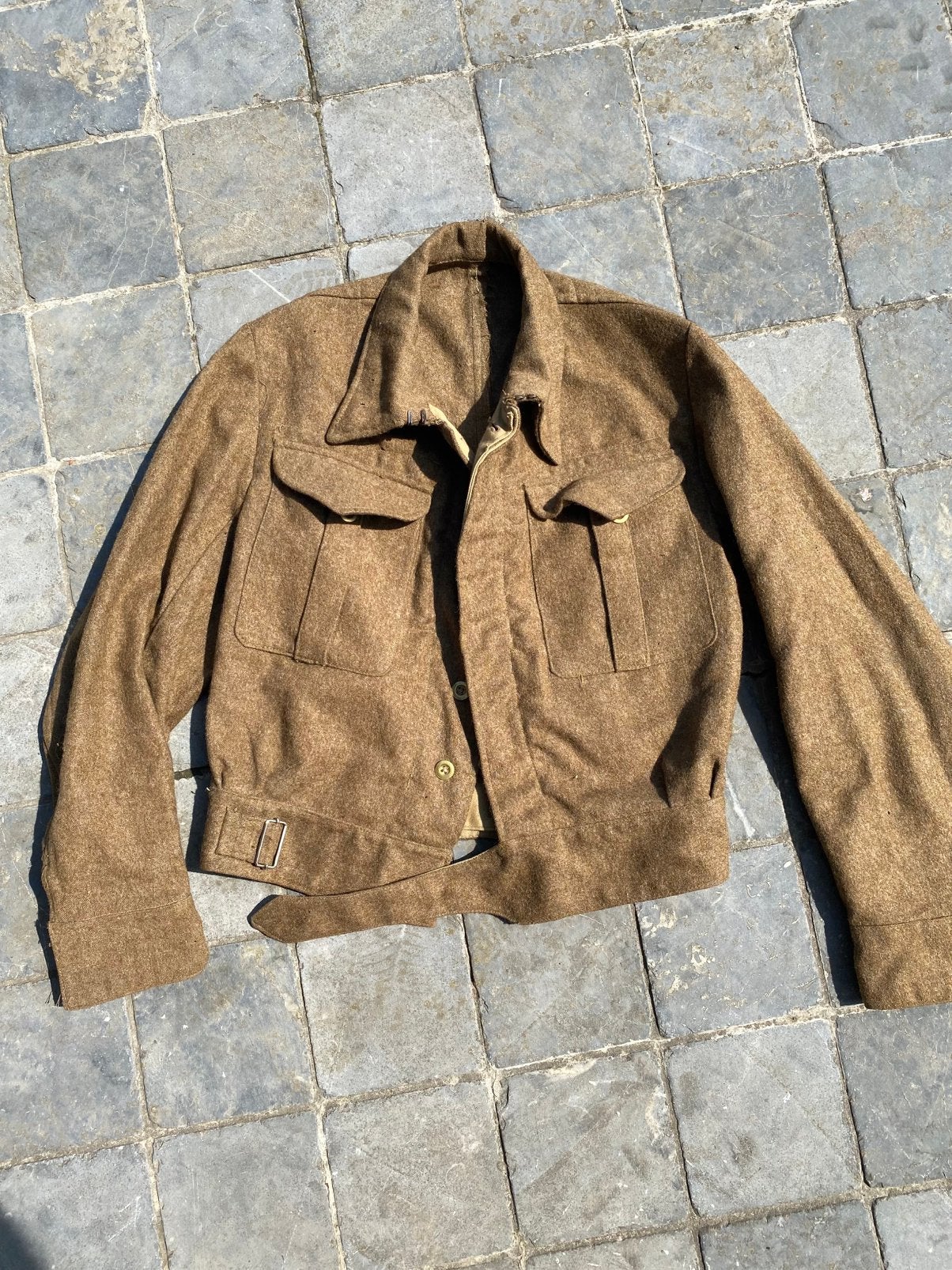 Engelse WO2 P37 battledress vest 1940 BEF, Verzenden, Landmacht, Kleding of Schoenen