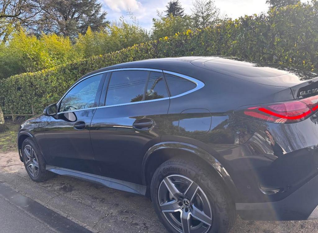 Mercedes GLC300 AMG Line te koop, Auto's, Mercedes-Benz, Automaat, Euro 5, Zwart, Leder en Stof