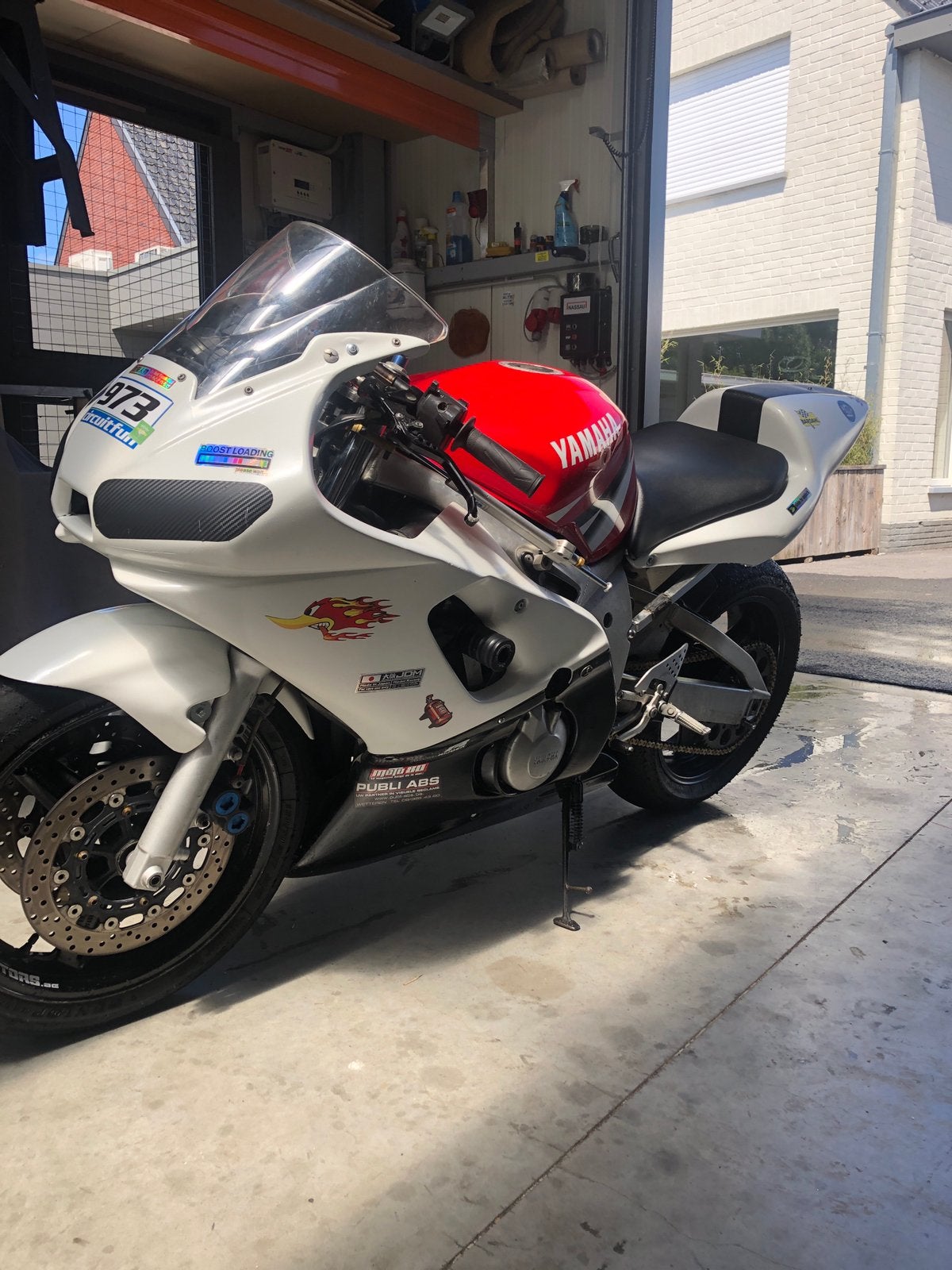 Yamaha r6 circuitmotor 23000 km 600 cc, 4 cilinders, Gebruikt, Super Sport, Particulier