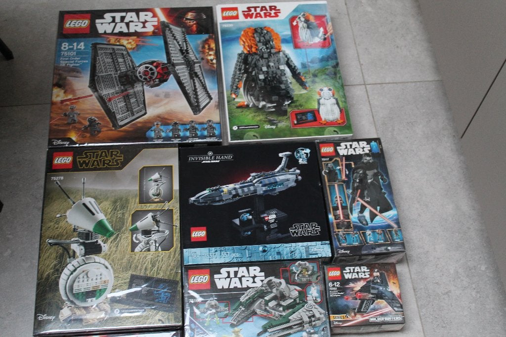 lego star wars 8 dozen nieuw, Ophalen of Verzenden, Nieuw, Actiefiguurtje