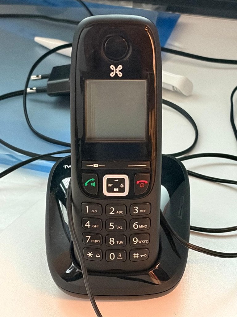 DECT draadloze telefoon met base - Proximus twist 304, Telecommunicatie, Ophalen of Verzenden, Gebruikt, 1 handset