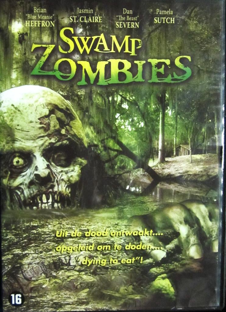 DVD HORROR- SWAMP ZOMBIES, Cd's en Dvd's, Alle leeftijden, Ophalen of Verzenden, Zo goed als nieuw, Vampiers of Zombies