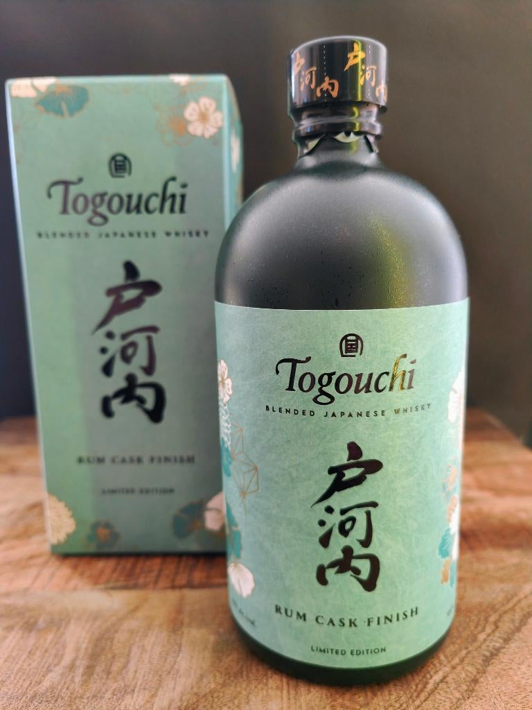 Togouchi Rum Cask Finish - Limited Edition 43% 70cl Sakurao, Verzamelen, Overige gebieden, Overige typen, Nieuw, Ophalen of Verzenden