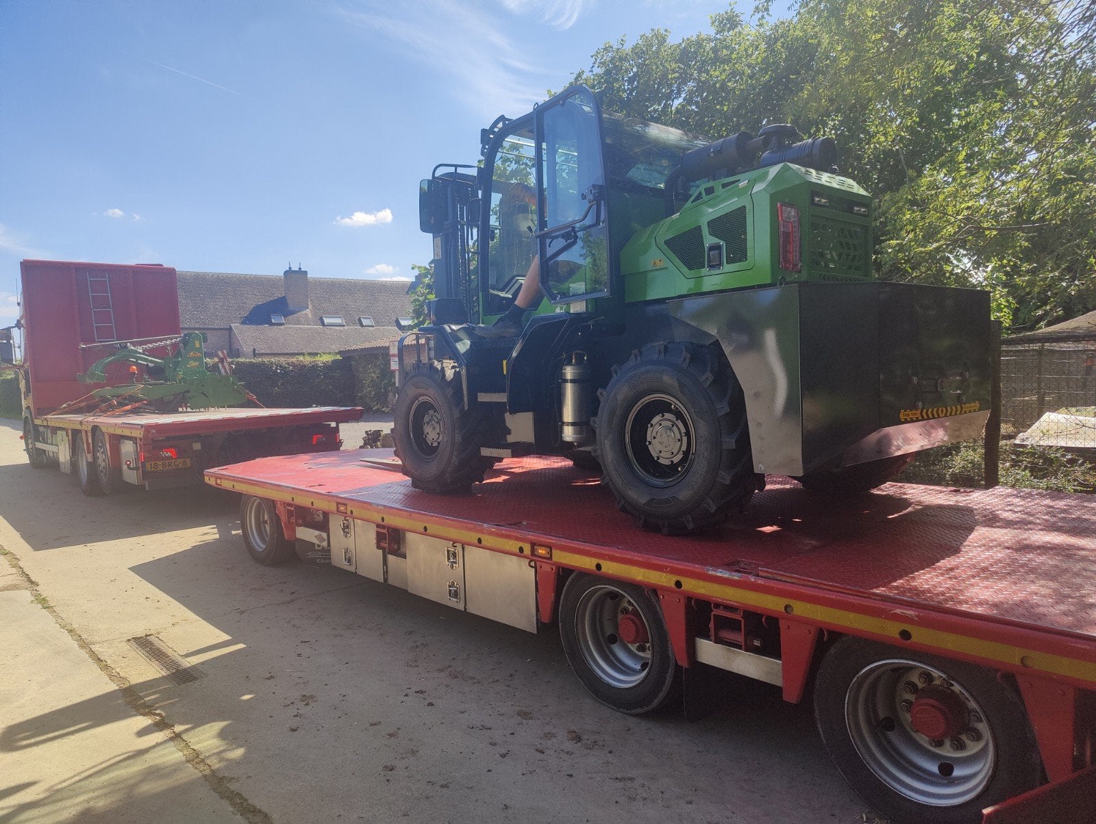 Ruwterrein heftruck 3.5 ton hefvermogen, Zakelijke goederen, Landbouw | Werktuigen, Ophalen