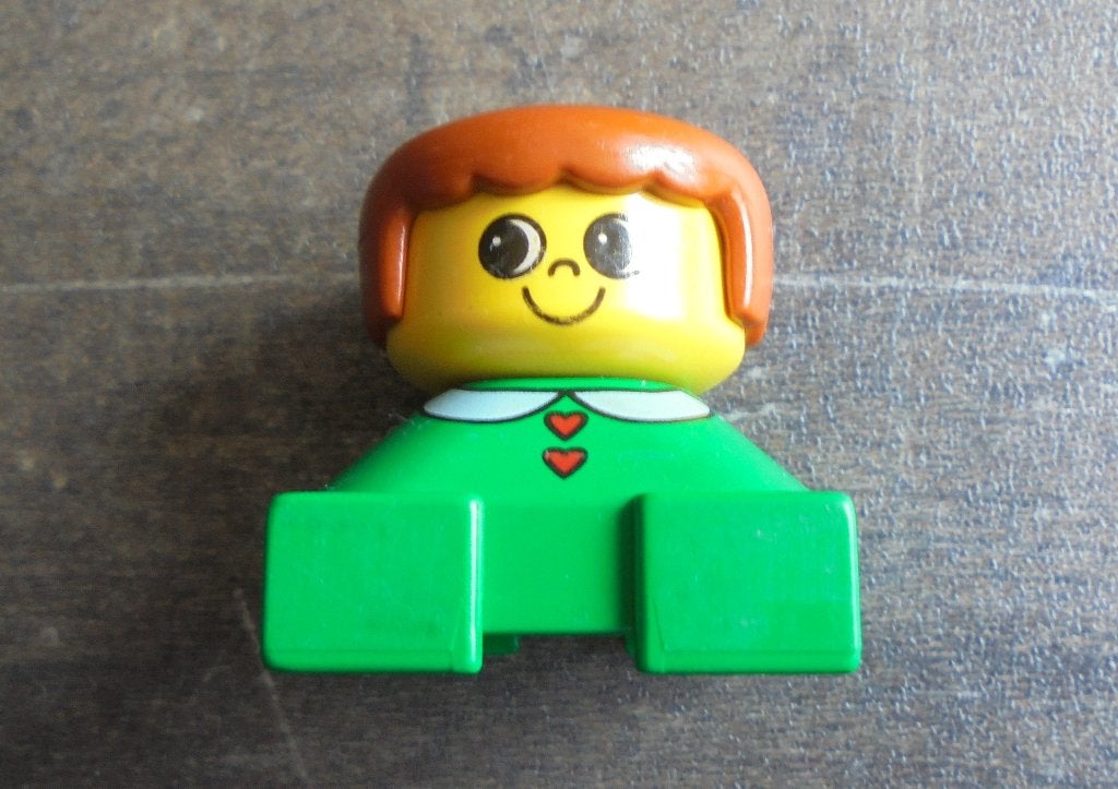 Lego Duplo Figure Brick Female (zie foto's), Ophalen of Verzenden, Gebruikt, Losse stenen, Duplo