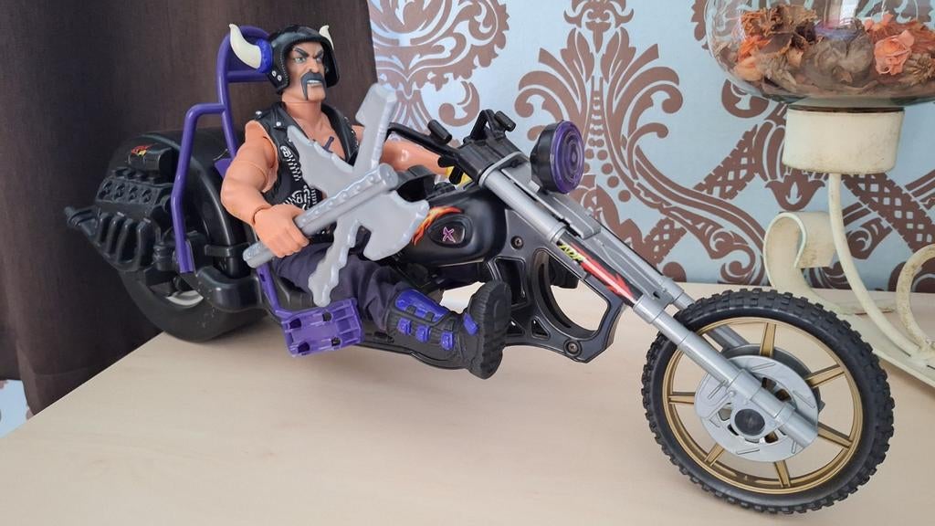 Actionman op moto, Enlèvement