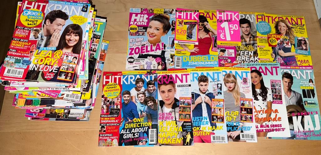 Hitkranten, Livres, Journaux & Revues, Enlèvement ou Envoi, Utilisé, Gossip, Potins ou Showbizz