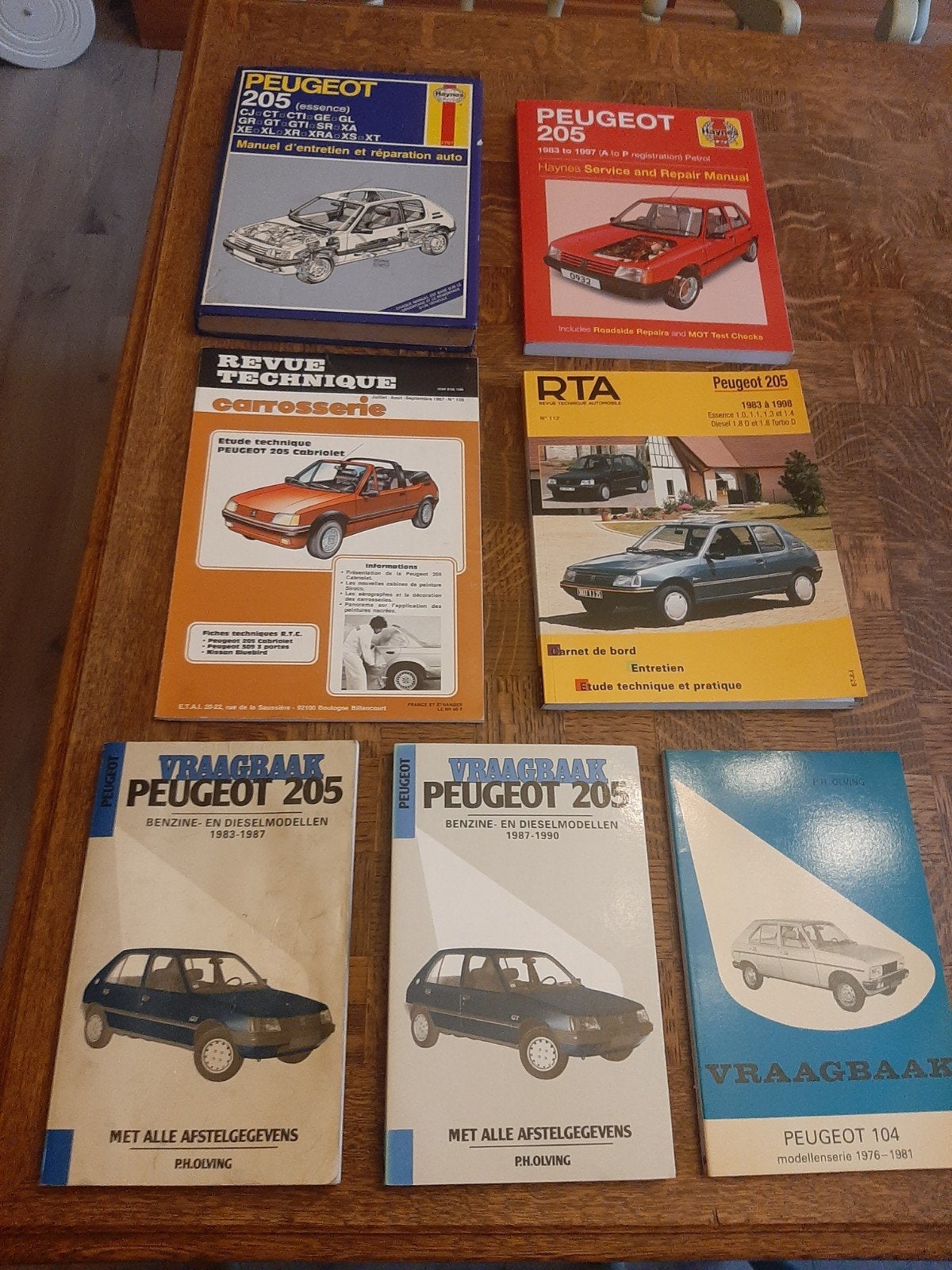 Peugeot technische boeken, Auto diversen, Handleidingen en Instructieboekjes, Ophalen
