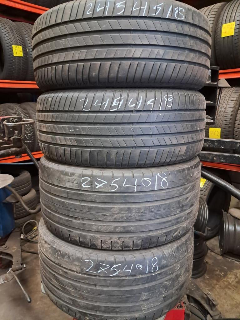 2454518 2754018 245/45r18 275/40r18 Dunlop et Bridgestone, Enlèvement