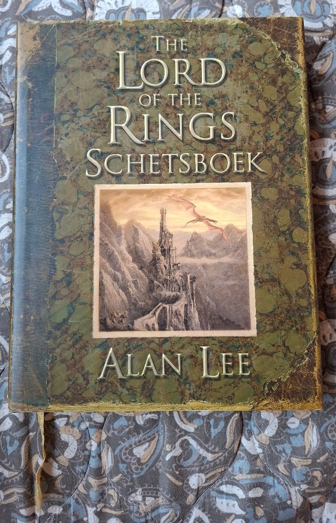 Carnet de croquis Le Seigneur des Anneaux — Alan Lee, Enlèvement ou Envoi, Comme neuf, Livre, Poster ou Affiche