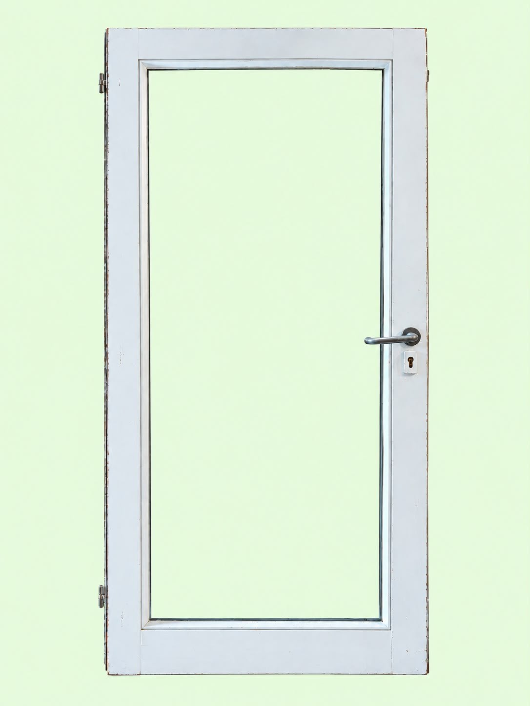 Porte arrière en bois avec double vitrage, Bricolage & Construction, Enlèvement, Comme neuf, Bois